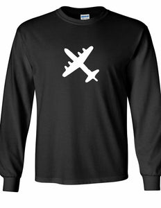 P-3 Orion Tee Shirt anti-submarine navy p3 White Black Long Sleeve T-Shirt