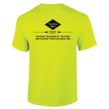 Load image into Gallery viewer, Reading Lines Bee Line Service Holding Truckers By The Nose And Kicking Their Ass Since 1964 Short Sleeve T-shirt
