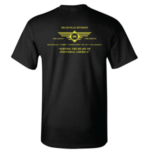 Erie Meadville Division Serving The Heart Of Industrial America Short Sleeve T-shirt