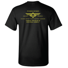 Load image into Gallery viewer, Erie Wyoming Division Serving The Heart Of Industrial America Short Sleeve T-shirt
