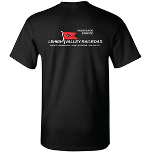 Lehigh Valley Railroad Piggyback Service Short Sleeve T-shirt