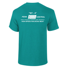 Load image into Gallery viewer, NY-4 Penn Central High Speed Railroad Meat Short Sleeve T-shirt
