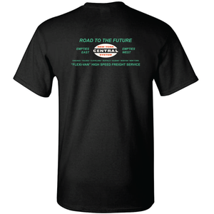 New York Central Road to the future Rail Road Short Sleeve T-shirt