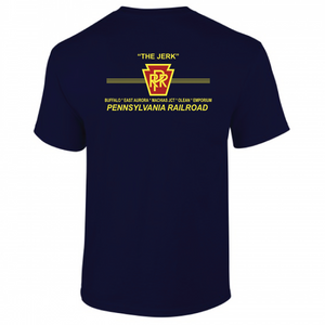 Pennsylvania Railroad The Jerk Short Sleeve T-shirt