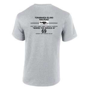 Tonawanda Island Where Service is 69 Short Sleeve T-shirt