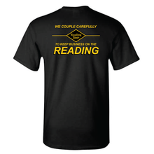 Load image into Gallery viewer, Reading Lines We Couple Carefully To Keep Business On The Reading Short Sleeve T-shirt
