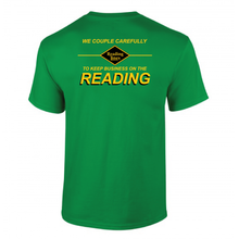 Load image into Gallery viewer, Reading Lines We Couple Carefully To Keep Business On The Reading Short Sleeve T-shirt
