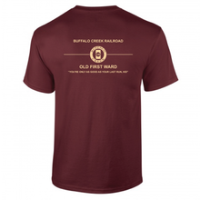 Load image into Gallery viewer, Buffalo Creek Flour Railroad Old First Ward You&#39;re Only as Good As Your Last Run Kid Short Sleeve T-shirt
