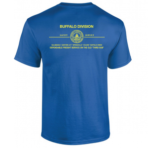 Buffalo Division B&O Dependable Freight Service Third Sub Linking 13 Great States With The Nation Short Sleeve T-shirt