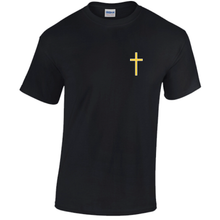 Load image into Gallery viewer, Christ Is King I John 5:13 2 Timothy 2:15 Short Sleeve T-shirt
