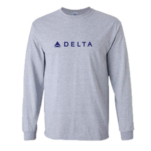 Load image into Gallery viewer, Delta Uniform Logo Cotton Long Sleeve
