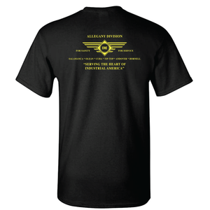 Erie Allegany Division Serving The Heart Of Industrial America Short Sleeve T-shirt