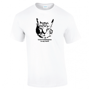 Lord Tubbington Is My Hero Funny Glee Themed Short Sleeve T-shirt