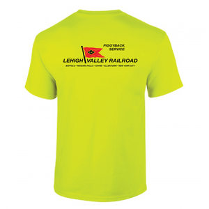 Lehigh Valley Railroad Piggyback Service Short Sleeve T-shirt