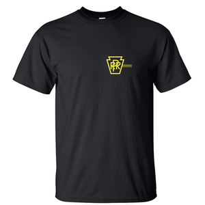 Pennsylvania Railroad Two Engines Two Hundred Cars Two Percent Grades Short Sleeve T-shirt